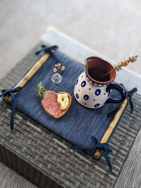 Bluebonnet Serving Tray