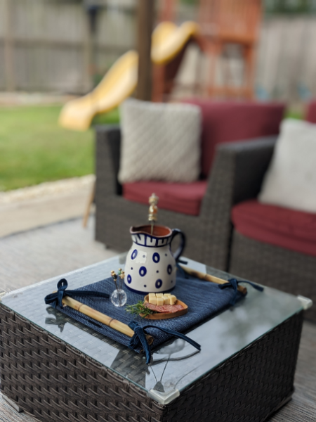 Bluebonnet Serving Tray