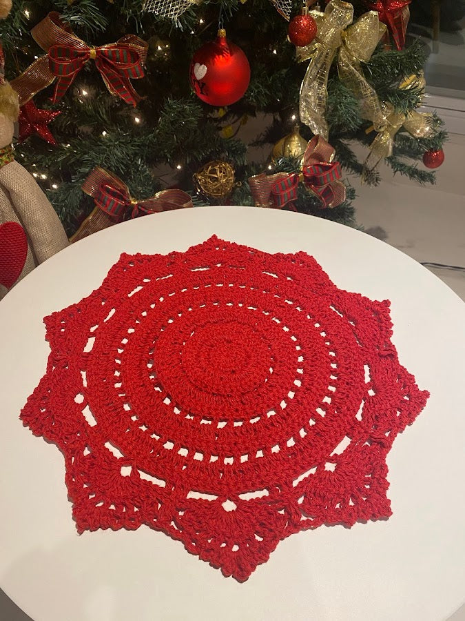 Christmas Crochet Placemats