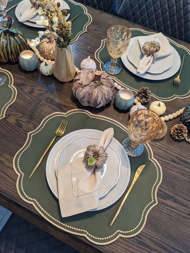 Autumn Leaves Collection Table Setting