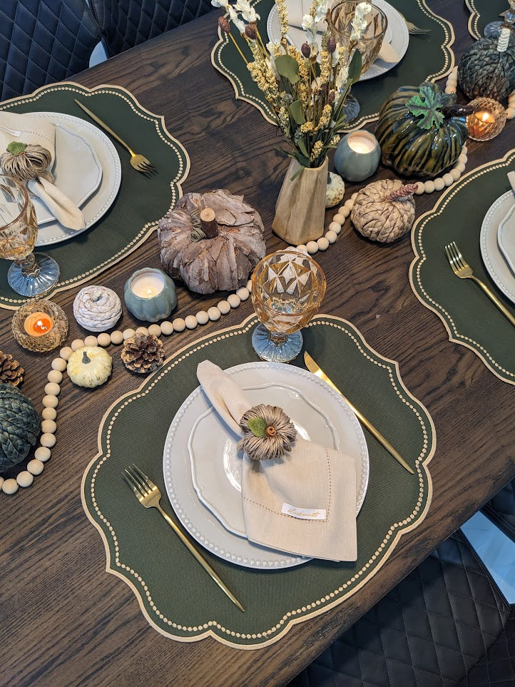 Autumn Leaves Collection Table Setting