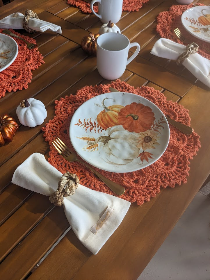 Dried Banana Leaf Napkin Ring