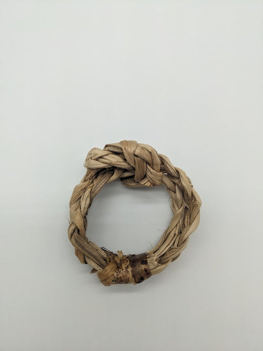 Dried Banana Leaf Napkin Ring