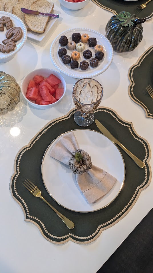 Autumn Leaves Collection Table Setting