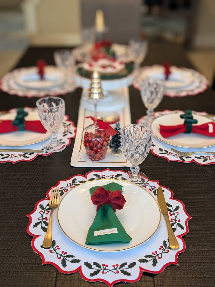 Jolly Christmas Collection Table Setting