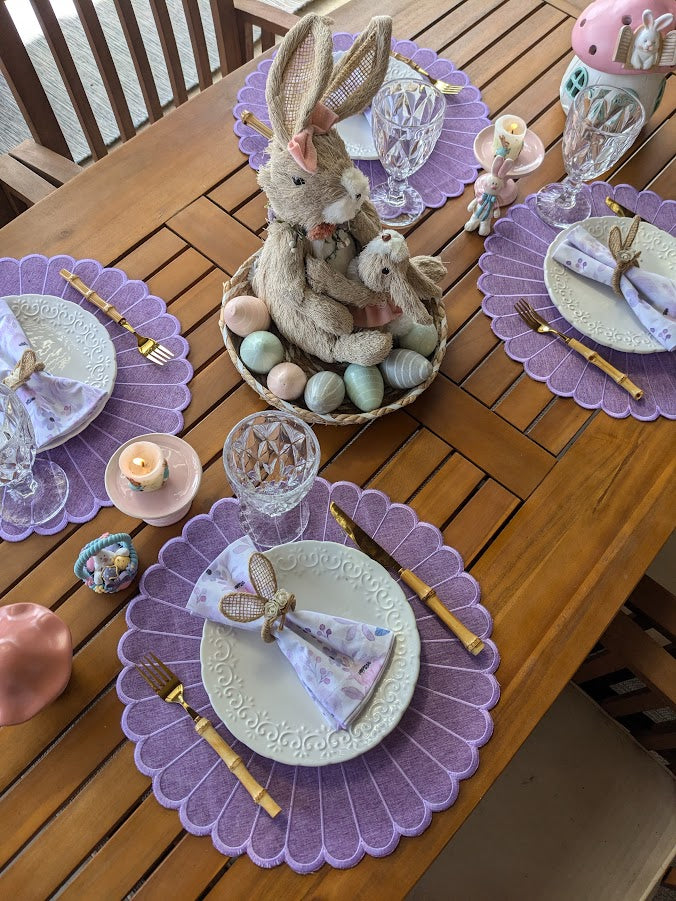 Lavender Blossom Collection Table Setting