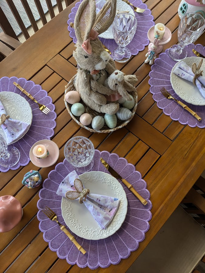 Lavender Blossom Collection Table Setting