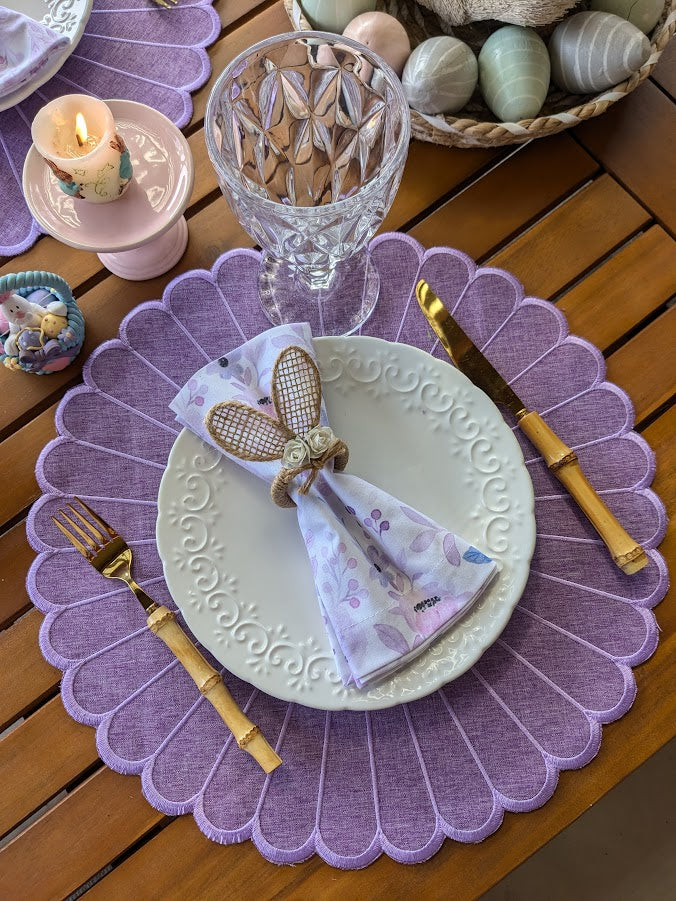 Lavender Blossom Collection Table Setting