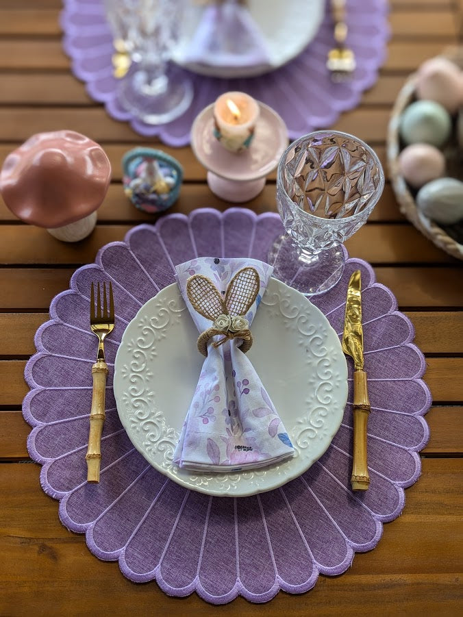 Lavender Blossom Collection Table Setting