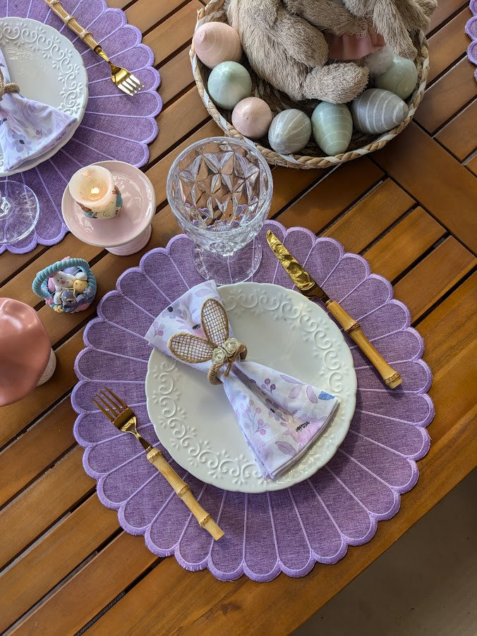 Lavender Blossom Collection Table Setting