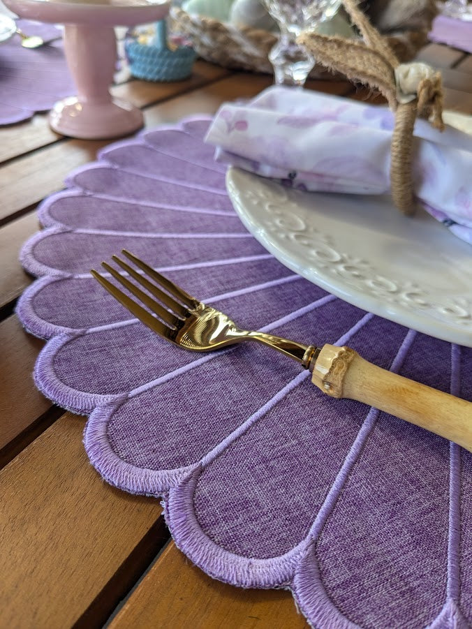Lavender Blossom Collection Table Setting
