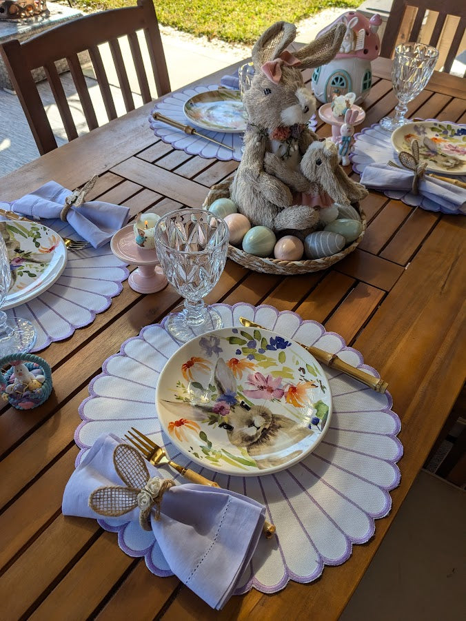 Lavender Blossom Collection Table Setting