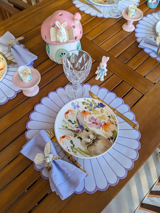 Lavender Blossom Collection Table Setting