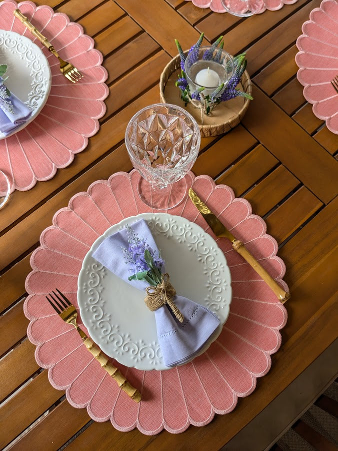 Lavender Sunset Collection Table Setting