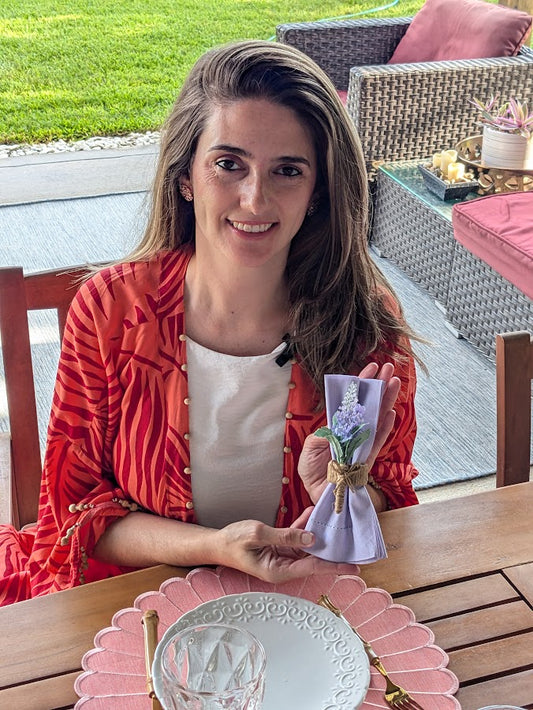 Lavender Napkin Ring