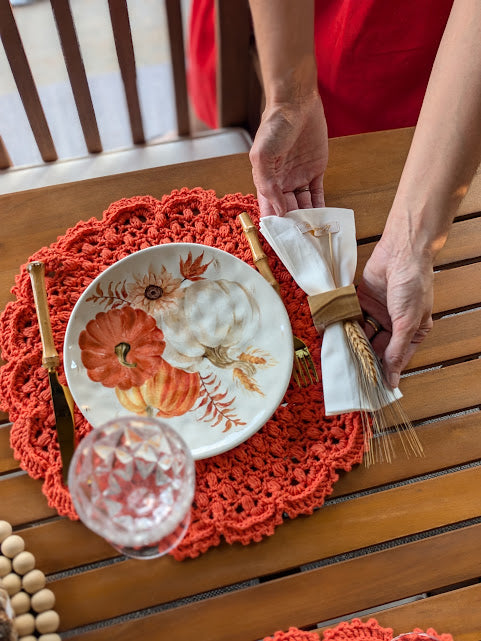 Pumpkin Collection Table Setting