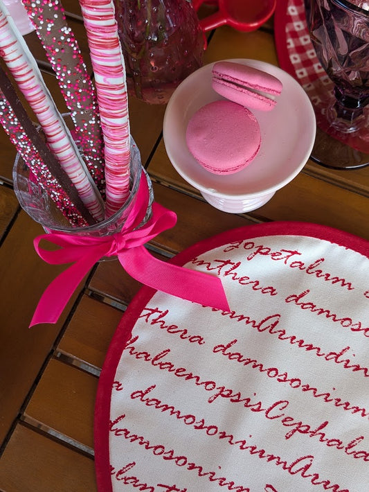 Blushing Heart Collection Table Setting