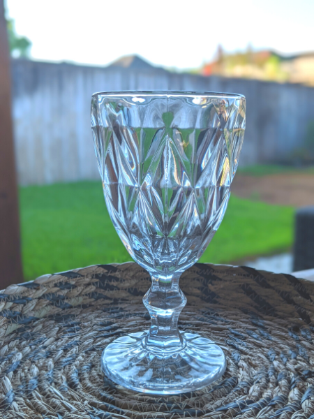 Colored Glass Goblets
