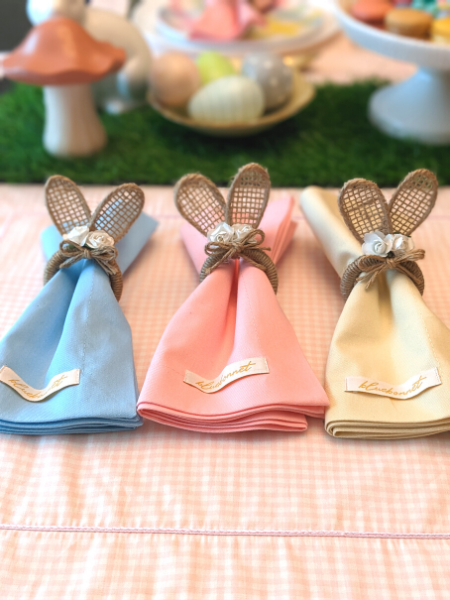 Handmade Bunny Ears Napkin Ring