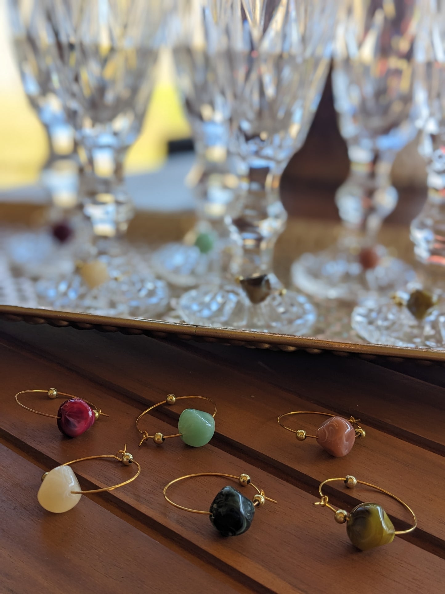 Wine Glass Charms