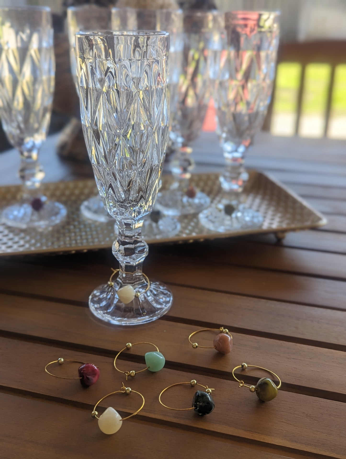 Wine Glass Charms