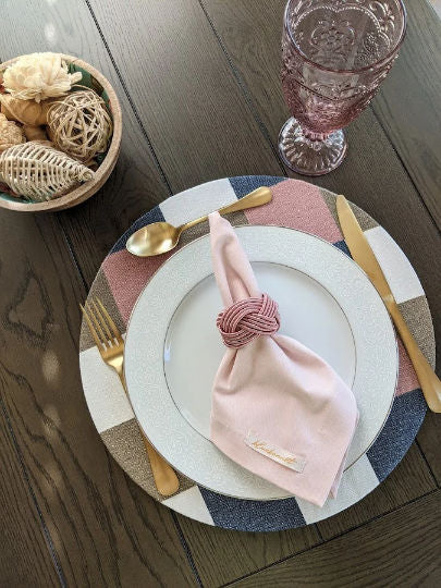 Charming Jeans Collection Charger Plate Cover