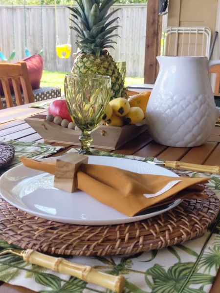 Bamboo Charger Plate