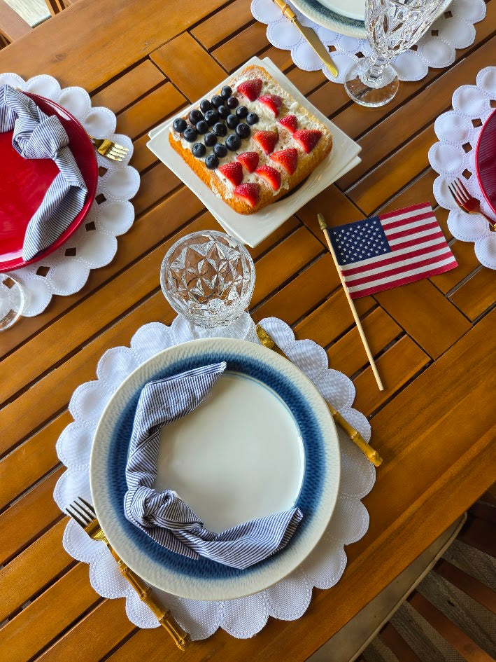 Liberty in Bloom Collection Table Setting