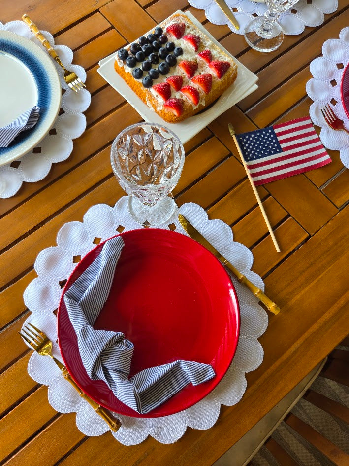 Liberty in Bloom Collection Table Setting