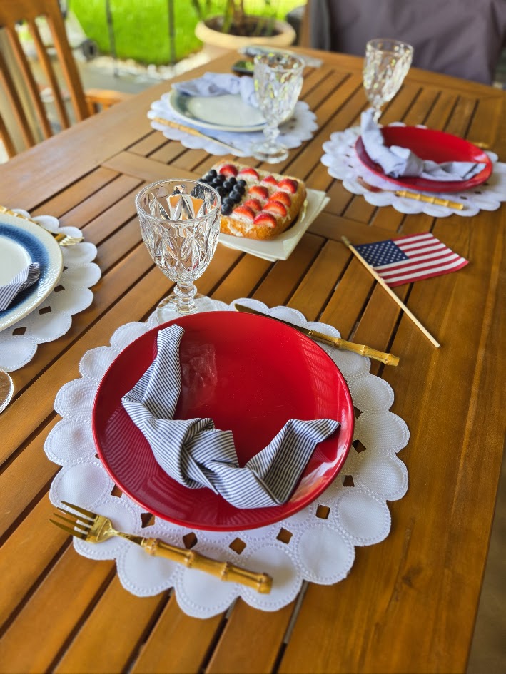 Liberty in Bloom Collection Table Setting
