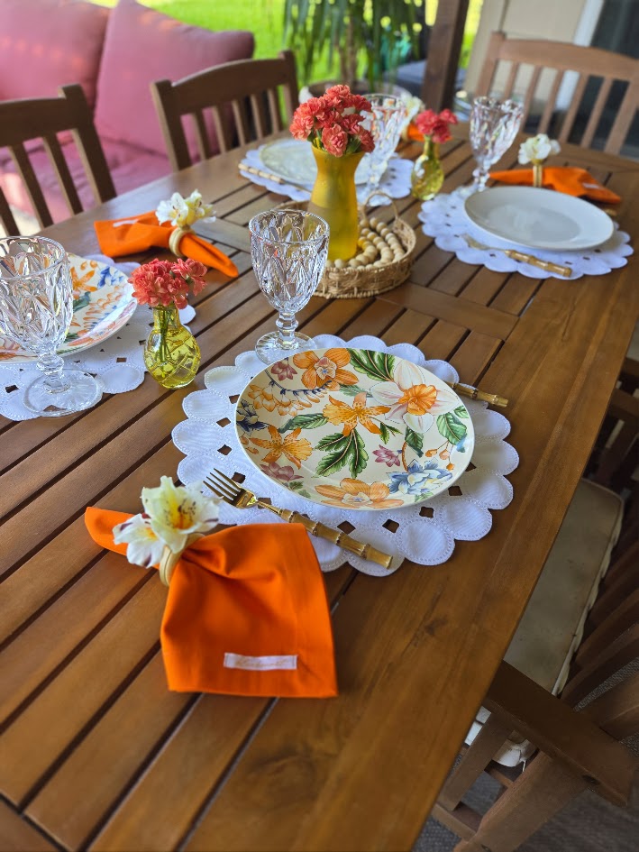Liberty in Bloom Collection Table Setting
