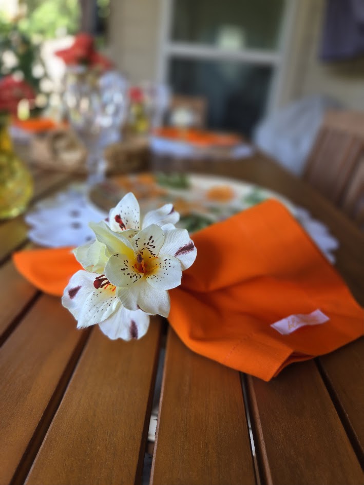 Liberty in Bloom Collection Table Setting