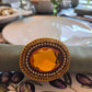 Orange Stone Napkin Ring
