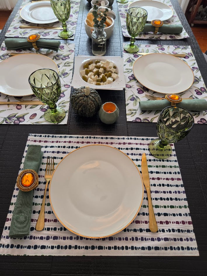 Mediterranean Autumn Collection Table Setting