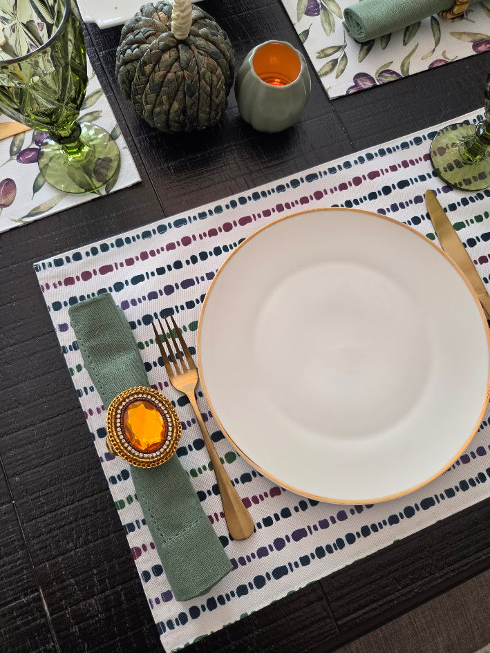 Mediterranean Autumn Collection Table Setting