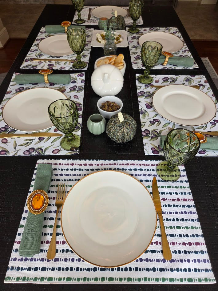 Mediterranean Autumn Collection Table Setting