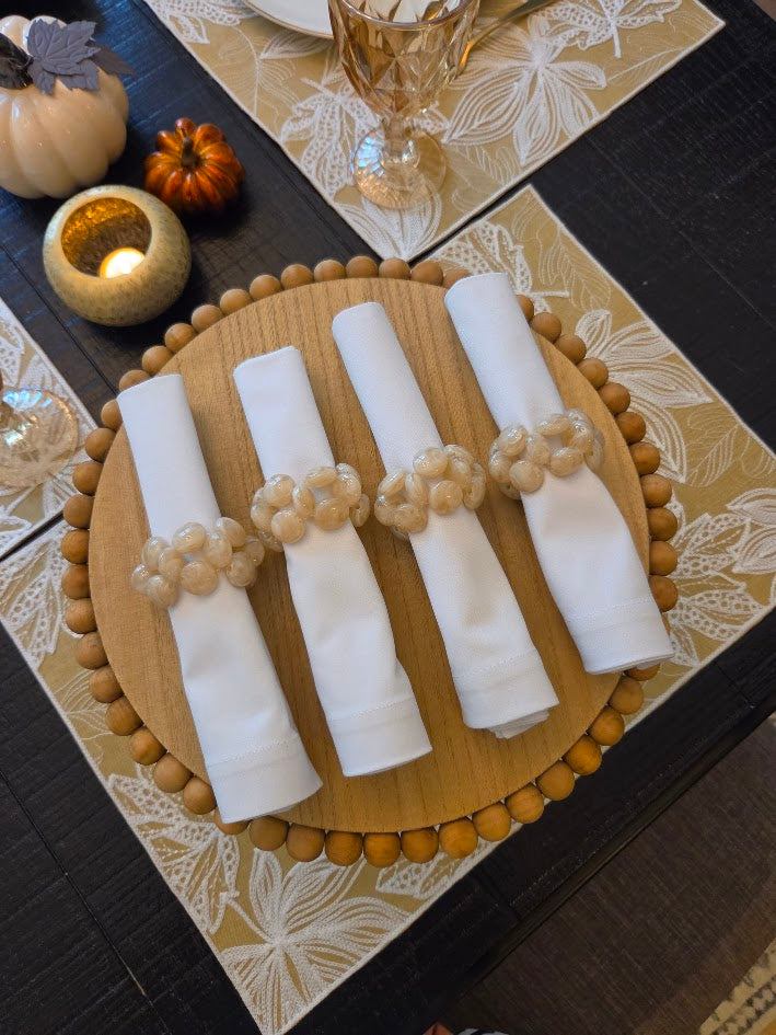 Golden Foliage Collection Table Setting