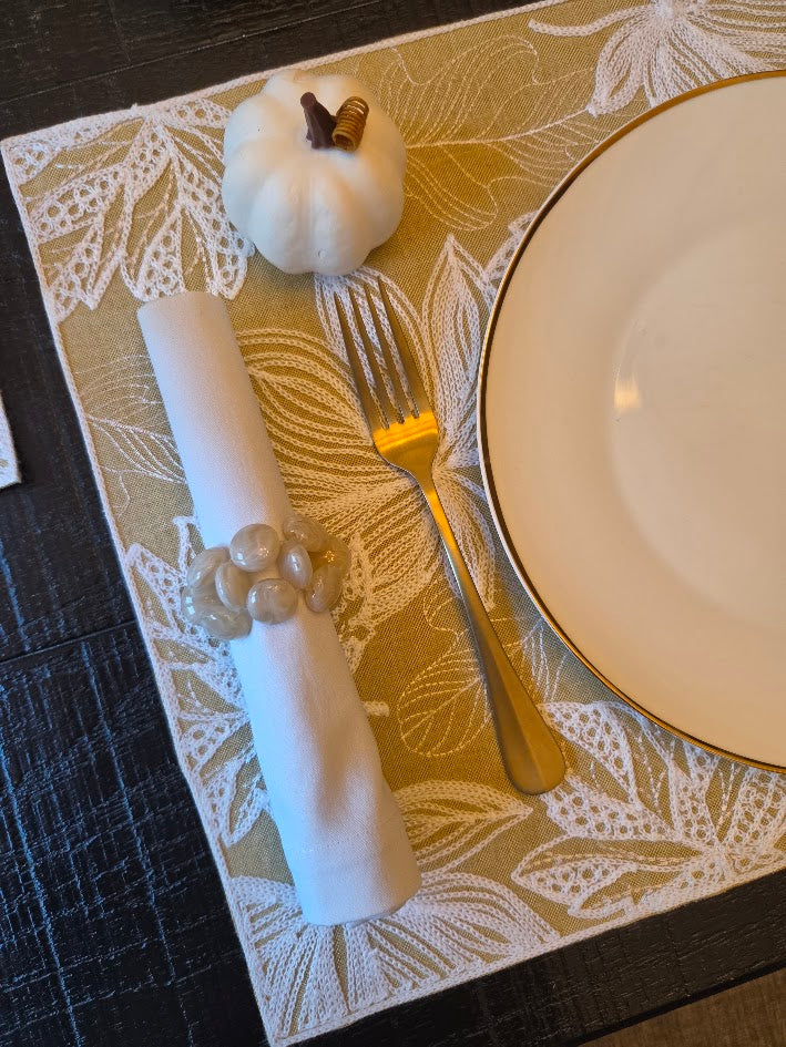Golden Foliage Collection Table Setting