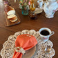 Round Crochet Placemats - Solid Colors