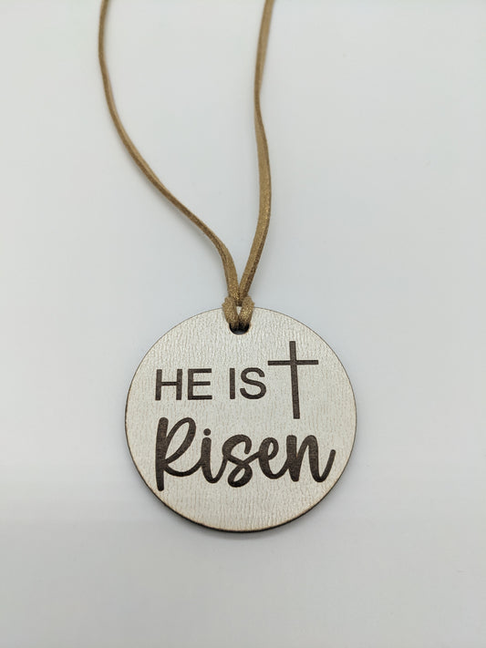 "He is Risen" Napkin Ring