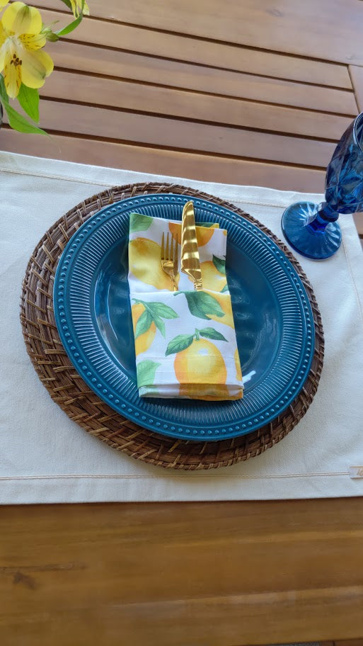 Lemon Pattern Napkin