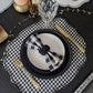 Black Pinecone Collection Table Setting