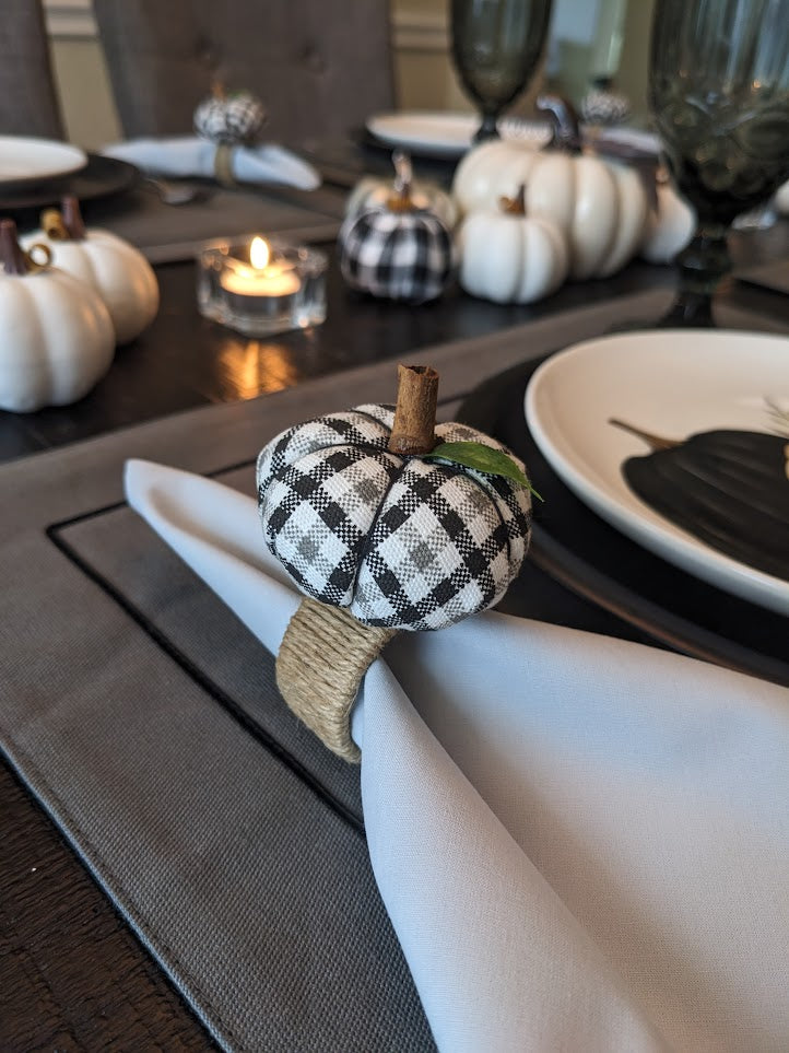 Buffalo Pumpkin Collection Table Setting