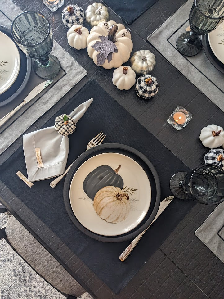 Buffalo Pumpkin Collection Table Setting