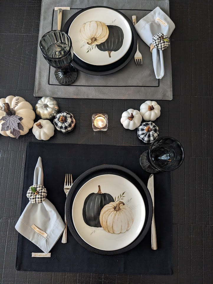 Buffalo Pumpkin Collection Table Setting