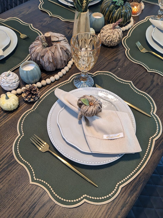 Autumn Leaves Collection Table Setting