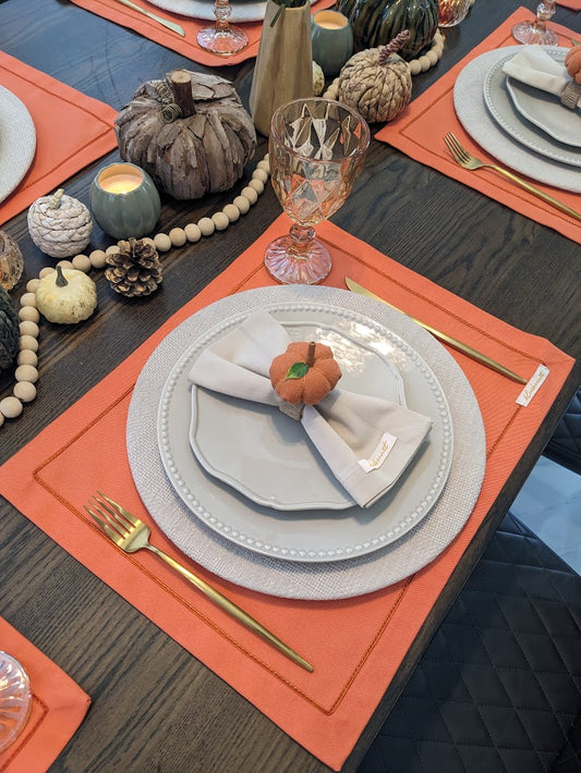Pumpkin Spice Collection Table Setting