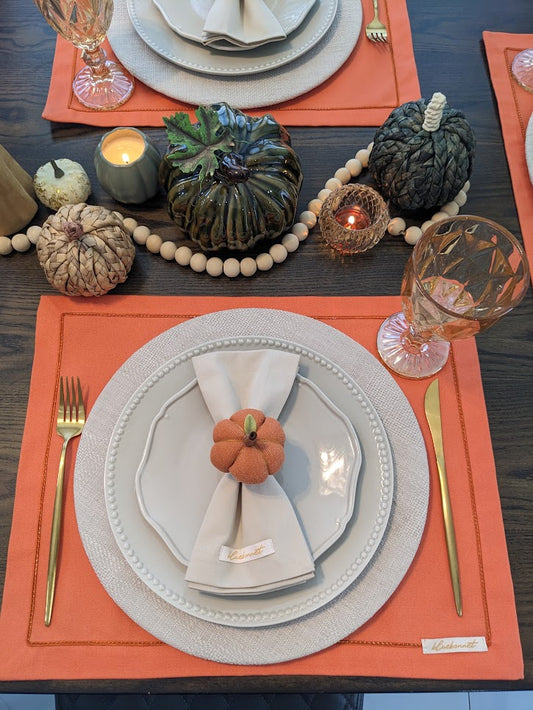 Pumpkin Spice Collection Table Setting
