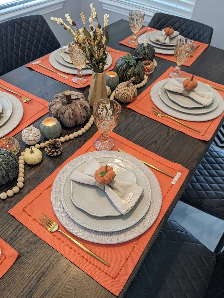 Pumpkin Spice Collection Table Setting