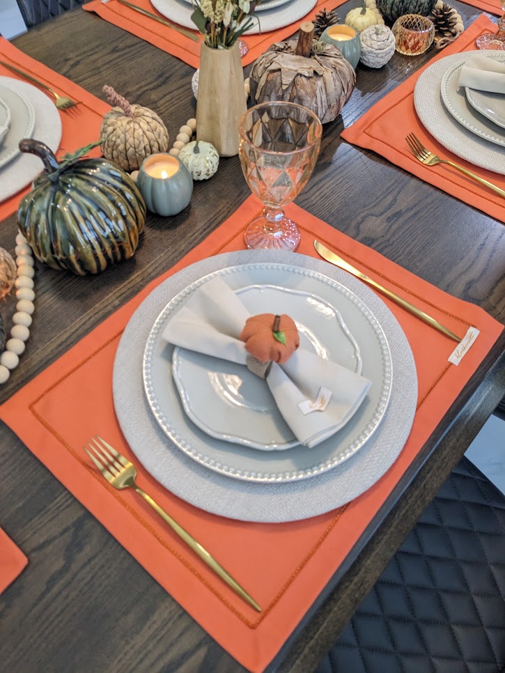 Pumpkin Spice Collection Table Setting